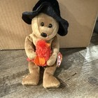 Ty Beanie Babies Plymouth Thanksgiving Bear Mint W  Mint Tags 2005 Retired Baby