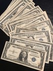 1935  1 One Dollar Silver Certificate   1 Free For Every 10 Notes   Great Value 