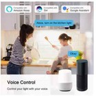 3x Rgb Led Smart Bulb Dimmable Light Bulb  Wi-fi Compatible With Alexa   Google