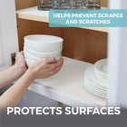 Shelf Drawer And Cabinet Liner  Durable With Strong Grip  17 5 In X 20 Ft  No   