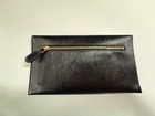 Prada Black Vitello Move Leather Long Envelope Wallet With Box And Coa
