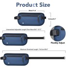 Travel Money Belt Hidden Passport Holder For Men women Rfid Blocking Slim Ant   