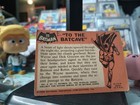 1966 Topps Batman Black Bat Set Break  39 To The Batcave Trading Card