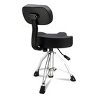 Drum Throne With Backrest  Heavy Duty Drum Stool Adjustable Height  drumstick