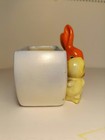 Goebel Bunny   Chick Planter W Germany Mid Century 50 s-70 s Small 3 75 