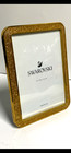 Swarovski Crystal Filled Picture Frame  5 X 7  Gold Tone