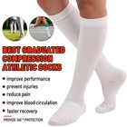 5 Pairs Compression Socks 20-30mmhg Graduated Support Mens Womens S-xxl