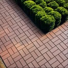 44 Pcs Interlocking Deck Tiles Outdoor Waterproof All Weather  12 x12   Flooring