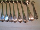 Vintage Barclay Hotel New York N y  Spoons Fork International Silver Co Lot Of 8