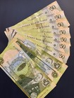 Kingdom Of Tonga Lot Of 10  50 Pa anga Banknotes Reserve Bank Of Tonga P 38a