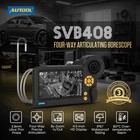 Autool Svb408 Endoscope Camera Articulating Borescope Inspection Camera 3 9mm