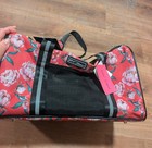 Nwt Betsey Johnson Floral Pet Carrier Dog Cat Travel Bag Pink Tsa Airline 16 Lb