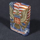 Zippo United We Stand Patriotic Eagle Premium 540 Color Lighter New In Box