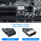 Usb 2 0 To 9-pin Serial Rs232 Adapter - Db9 Female To Usb A Converter For Printe