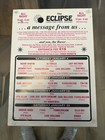  The Eclipse Rave Flyer January 1992 Coventry Rare Flyer Good Condition 