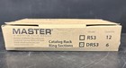 Master Catalog Rack Ring Sections Drs3 6 Pack  New