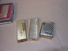 Lot Of 5 Vintage Butane Lighters Japan Korea Flamex Stellar Calibri