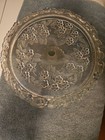 Vintage Walther Glas Germany  carmen  Crystal Pedestal Cake Stand