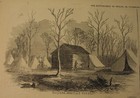 1862 Civil War Print - Shiloh  The Battle Of Pittsburg Landing  Buell s Army