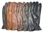 Men s Genuine Sheepskin Soft Leather Braided Winter Gloves W  Cashmere Lining  