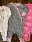 Baby Girl Newborn Sleepers One Piece Outfits Clothes Rompers Bundle Bunny Zipper