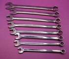 8pc Snap On Lot Oexm710 12-point Metric Flank Drive Combo Wrench Set 10mm-19mm