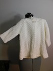 Baby Girl White Dress Sweater Set Cuddle Bear Collection Baptism 9-12m 
