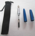 Diplomat Aero Blue Fountain Pen With Medium Nib
