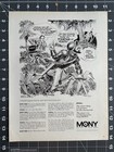 1970 Mutual Of New York Original Vintage Advertisement Insurance Ponce Print Ad