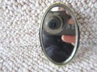 Oliver Chilled Plow Works South Bend Graphic Pocket Advertising Mirror Rochester