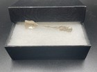 3 Sterling Silver    Various Antique Miniature Salt Spoons   Fancy