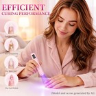 Cordless Rechargeable Uv Nail Lamp Fast Nail Dryer Nail Curing Tool