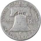 1961 D Franklin Half Dollar Vf Very Fine 90  Silver 50c Us Coin Collectible