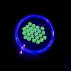 3mm Uv Reactive Ug Glass Pink Flat-back Rhinestone