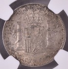 1895 Pgv Puerto Rico 20 Centavos 20c - Ngc Au58 
