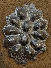 Arthur Court Deviled Egg Serving Platter Tray Grapevine Leaves Pattern