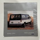 1984 Ford Club Wagon Van Vintage Sales Brochure Catalog 11   x11   