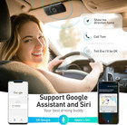Car Speaker With Bluetooth 5 3  Hands Free Phone Kit For Calls  Gps