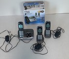 Uniden Dect 6 0 Cordless Phone System  3 Handsets  Speakerphone  1 Line