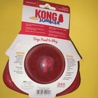 Kong Jumbler Flinger Squeaky Interior Tennis Ball Medium Dog Fetch Toy Rubber