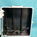 Vintage Travel Case Bar Set Aluminum Ware Hard Case Black Pebbled Mcm