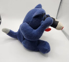 Vintage 1998 Meanies Series 2 Peeping Tom Cat Plush Beanie W  Tag
