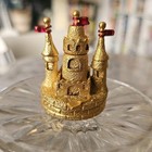 Vintage 2002 Estee Lauder Sand Castle  With Solid Perfume Collectable