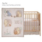 Lambs   Ivy Disney Baby Pooh Bear   Pals Cotton 3piece Nursery Crib Bedding Set