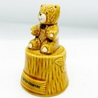 Vintage Pennsylvania Dutch Country Bear Souvenir Bell