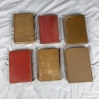 Lot Of 6 Zane Grey Vintage Hardcover Books Rare Early 1900s Antique Mixed Novels