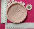 Big Sand Dollar Silicone Mold Fondant Cake Decorating Food Soap Icing Fda 