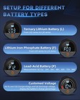 Battery Capacity Voltage Meter Lcd Monitor 12v 24v 48v 60v 84v Waterproof Ip68