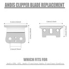 T Outliner Blades Fits For Andis T Outliner  G  Go  Gto  Gtx  Headliner Ls2  Ls3