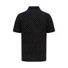 Mercedes Amg Petronas F1 Mens Polka Dot Black Polo